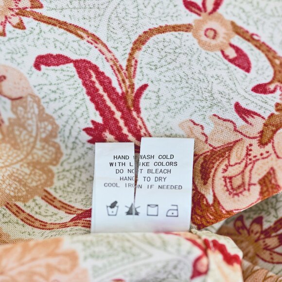 Melloday Floral Tunic Shirt-Size M - Picture 3 of 6